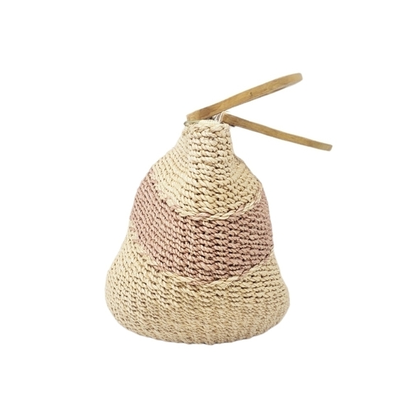 VINTAGE straw weaved bag purse - Picture 4 of 6